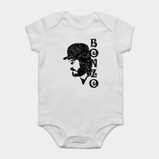 HARD ROCK DRUMMER - extra distressed Baby Bodysuit